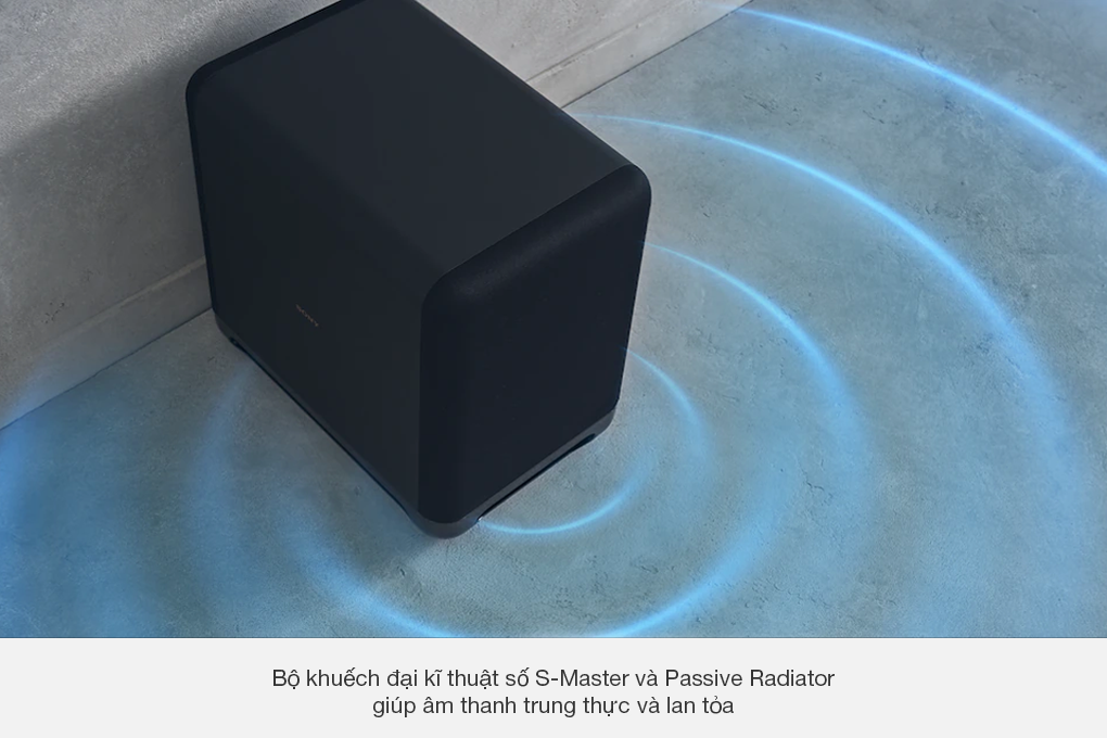 Loa siêu trầm không dây tùy chọn Sony SA-SW5 - Âm thanh trung thực và lan tỏa