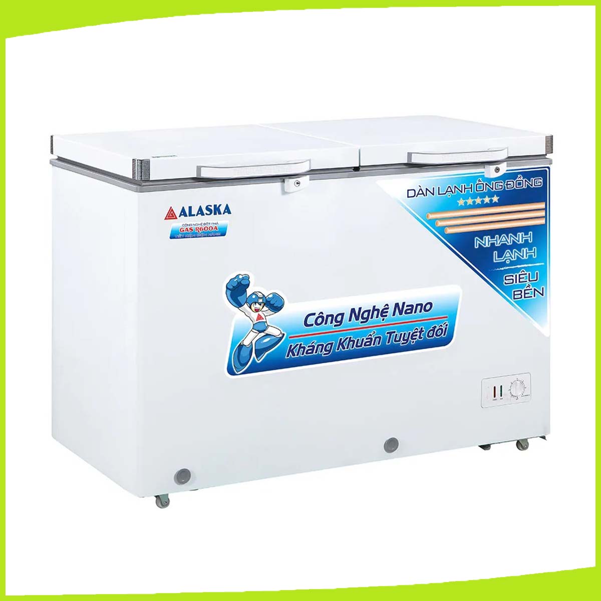 Hình ảnh sản phẩm - [BCD-4568C] Tủ đông Alaska 345 lít