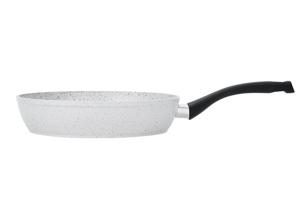 Hình ảnh sản phẩm - [H23106-J24] Chảo cao cấp vân đá trắng Supor Rock Marble 24cm (6 cái/thùng)