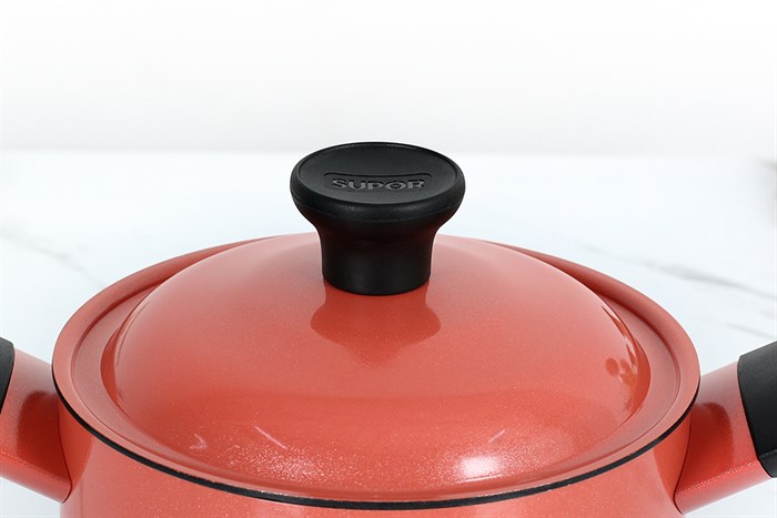 Hình ảnh sản phẩm - [H22104-ST20] Nồi nhôm đáy từ chống dính 20cm Supor Trendy (6 cái/thùng)