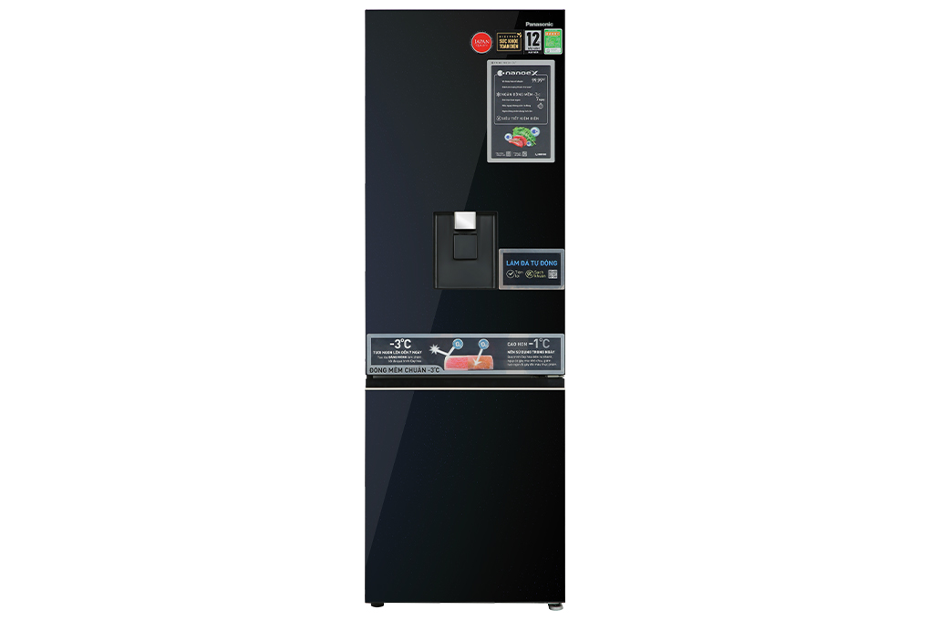 Hình ảnh sản phẩm - [NR-BV361WGKV] Tủ lạnh Panasonic Inverter 325 lít 