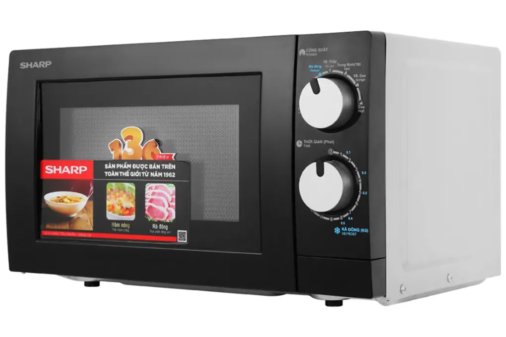 Hình ảnh sản phẩm - [R-208VN-WS] Lò Vi Sóng Sharp 20 Lít