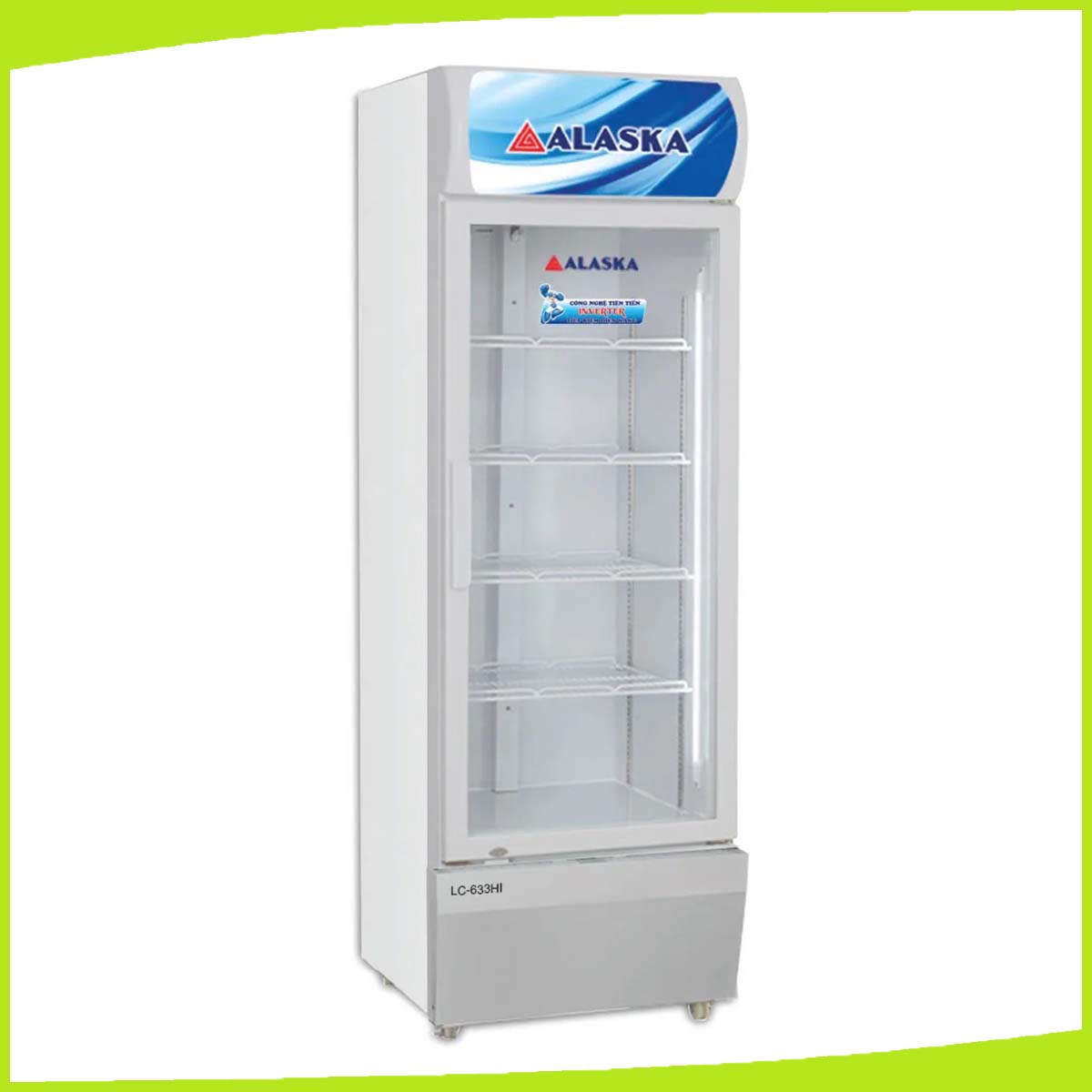 Hình ảnh sản phẩm - [LC-633HI] Tủ Mát Alaska Inverter 342 Lít