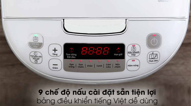 Dễ dùng, tiện lợi - Nồi cơm điện tử Tefal 1.8 lít RK752168