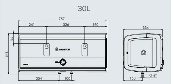 Ariston SLIM3 30 R VN