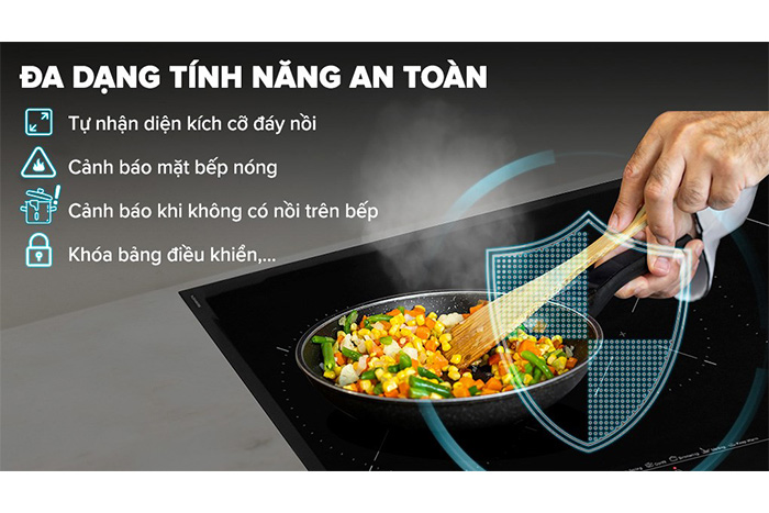 Hình ảnh sản phẩm - [IZC 83620 MST BK] Bếp Từ 3 Vùng Nấu Lắp Âm Teka