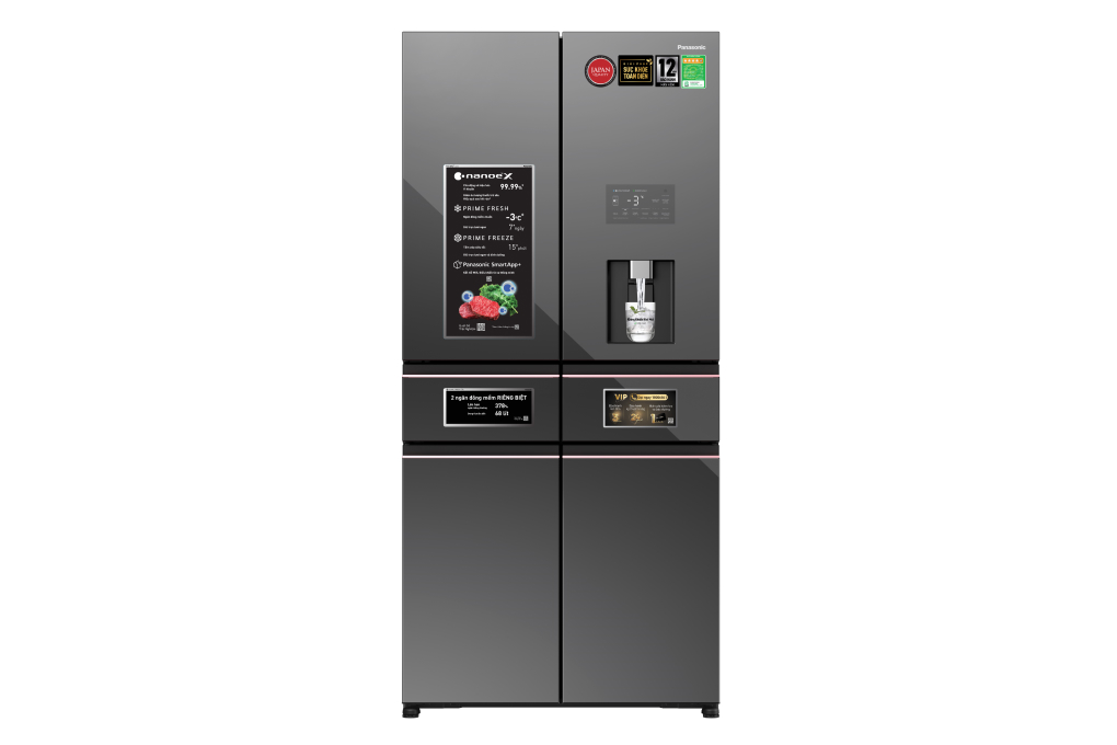 Hình ảnh sản phẩm - [NR-WY720ZMMV] Tủ lạnh Panasonic Inverter 650 lít Multi Door