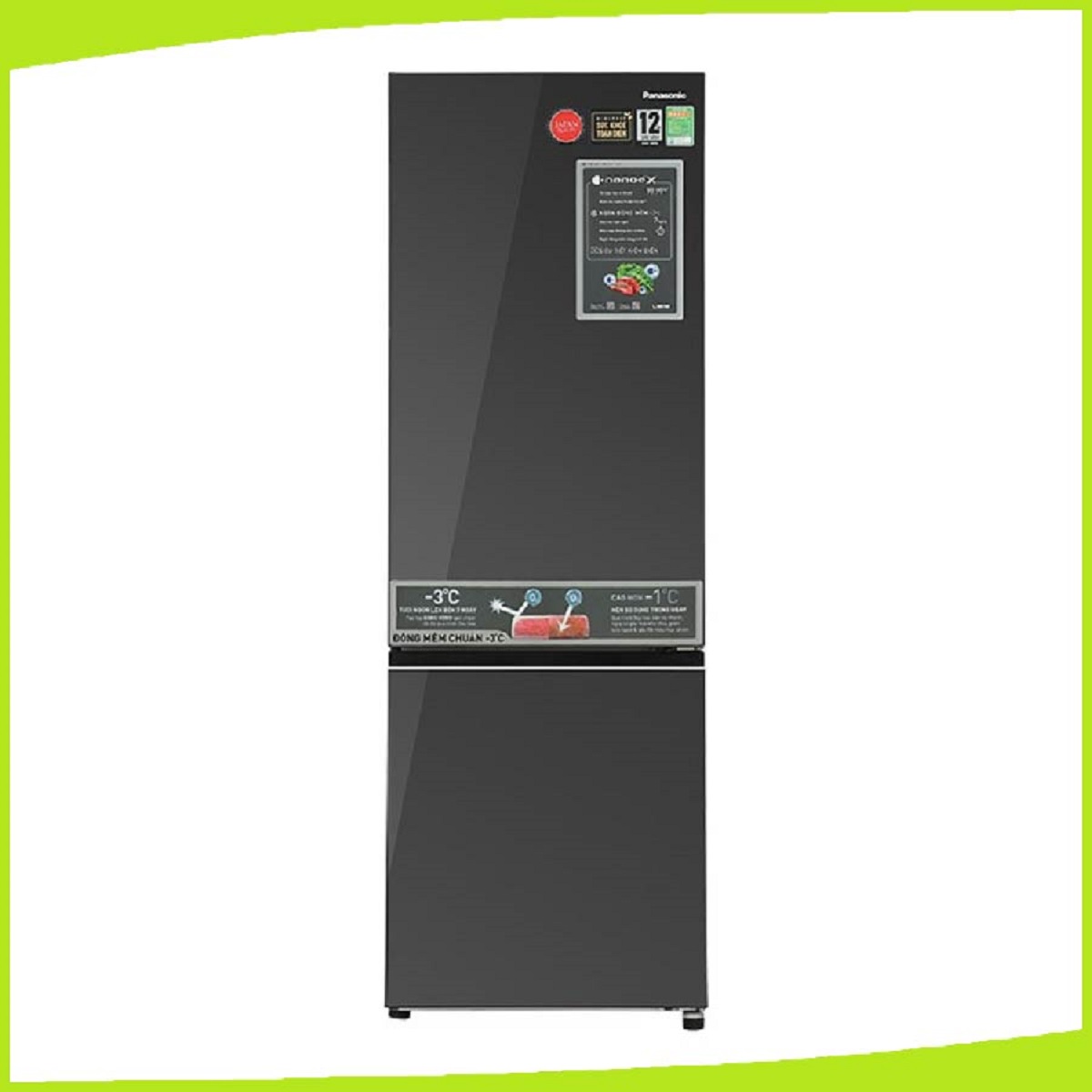 Hình ảnh sản phẩm - [NR-BC361VGMV] Tủ lạnh Panasonic Inverter 325 lít